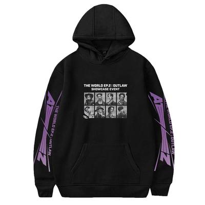 THE WORLD EP.2 OUTLAW Kpop Hoodies, grafisch bedruckte Sweatshirts, lässige Langarm-Tops für Männer und Frauen