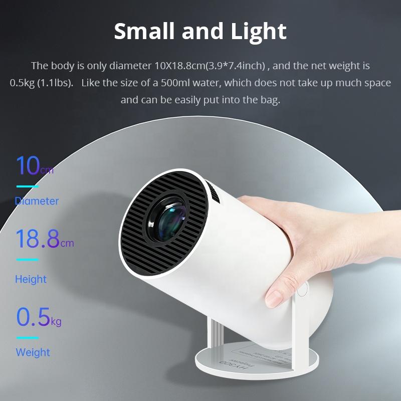 Smart WiFi 5G Mini Mobile Phone Home Use Remote Beamer Handheld Android 11 System Portable Mirroring Projector
