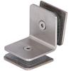 90 Degree Glass Clamp 304 Stainless Steel RightAngle Shower Clip Accessories for Door