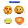 Set of 6 Realistic Simulated Eggs Tarts Model Fake Food Shaped Kitchen Toy Photography Props Wedding Party Decoration