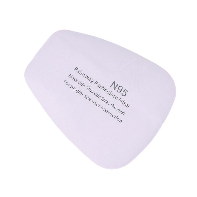 20 Stück 5N11 Staub Baumwollfilterpapier für 6200 7502 6800 Chemisches Sprühen Malen Atemschutzmaske Gasmaske Zubehör