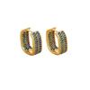 High-End Light Luxury Zircon Ear Cuffs: Eco-Friendly Fashion Earrings for Women