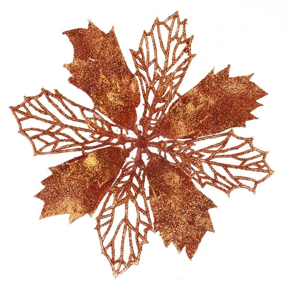 

Романтичное украшение на елку, многоцветная подвеска на елку, искусственные полые цветы, свадьба L оранжевый