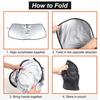 Car Sun Shade Windshield Window Sunshade Cover For BMW X1 X2 2016-