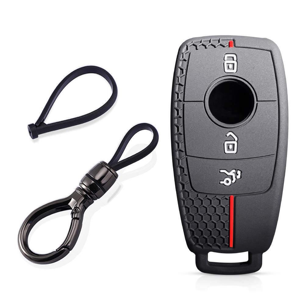 For Mercedes Benz W639 C350 W204 W205 W212 W213 W176 W219 AMG ML SL CLA GLA GLC GLE GLS GLK SLC SLK Key Caps Cover Car Key Case