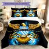 3pcs Duvet Cover Set, Manchester United Manchester City Digital Print Bedding Set, Soft Comfortable Bedclothes For Bedroom, Guest Room
