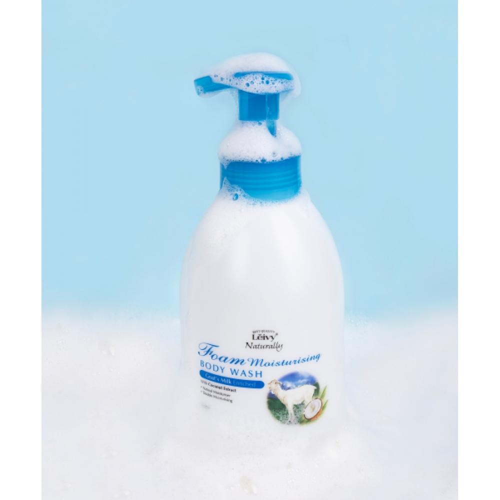Leivy Goat Milk Foam Body Wash 750ml 2pcs NONE