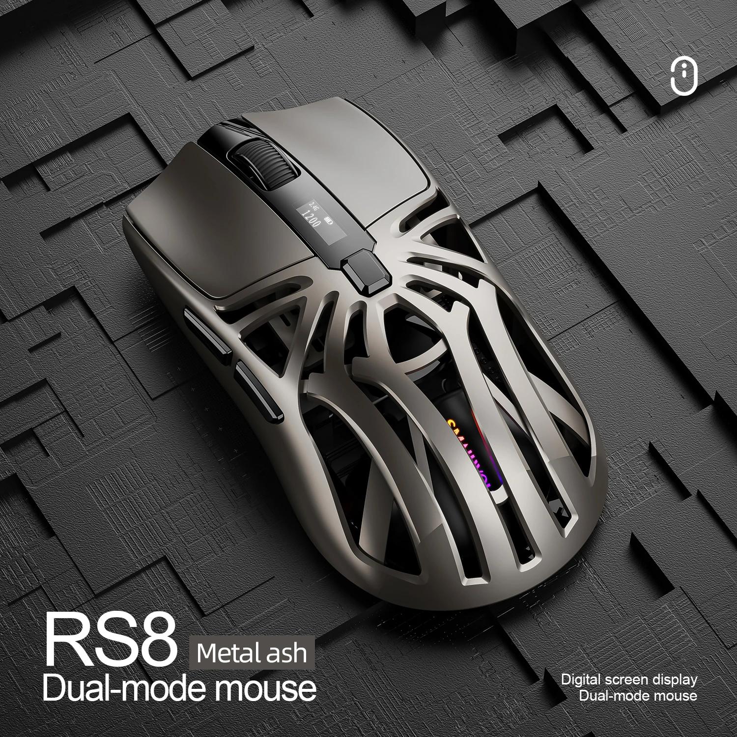 

Hollow Out Ergonomic Design Bluetooth wireless 2.4g gaming mouse triple-mode lightweight e-sports gaming 1K return rate Computer
