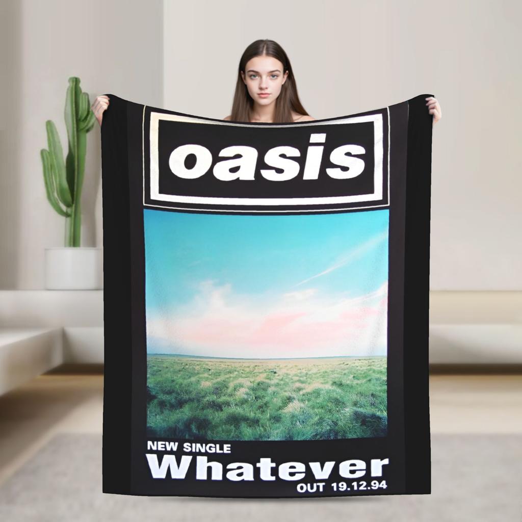 Ossis Band Warm Blankets  Picnic Plush Throw Blanket Novelty Home Decor Flannel Bedspread Sofa Bed Cover