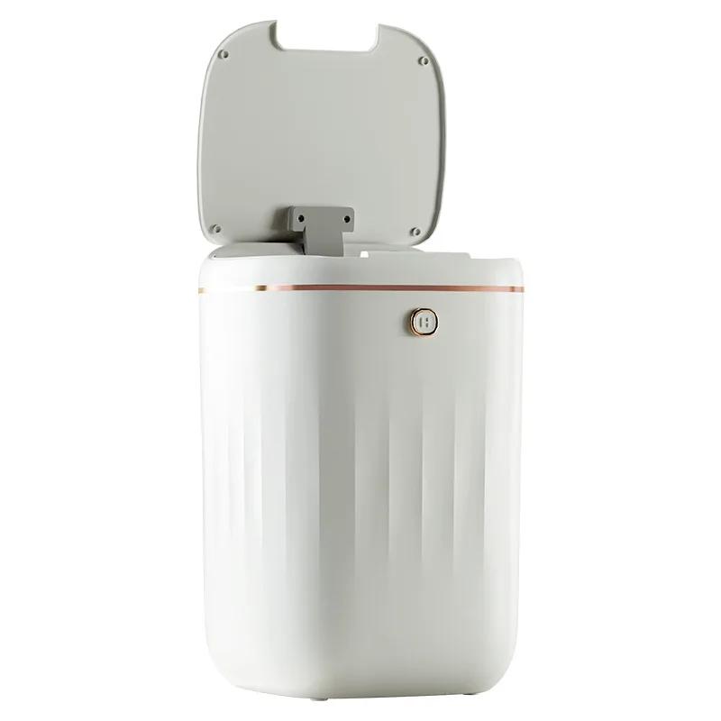 20L~24L Smart Sensor Trash Can - Large Capacity Induction Wastebasket, Touchless Design for Kitchen & Bathroom