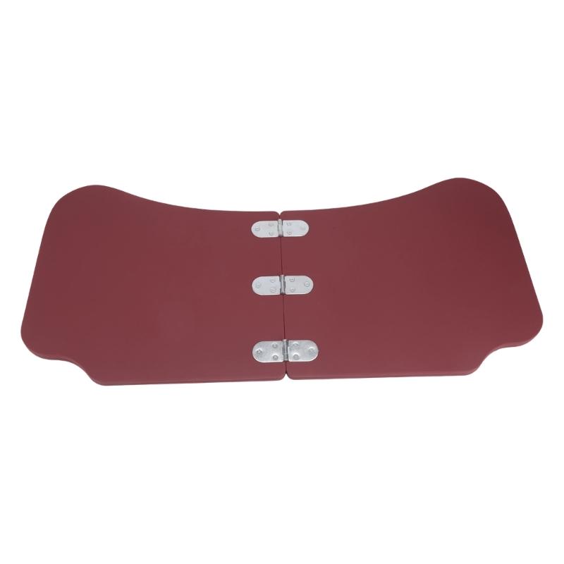 Temporary Car Work Tray with 2-Panel Tabletop for Reading and Item Placement Inside Parked Vehicle Cabin