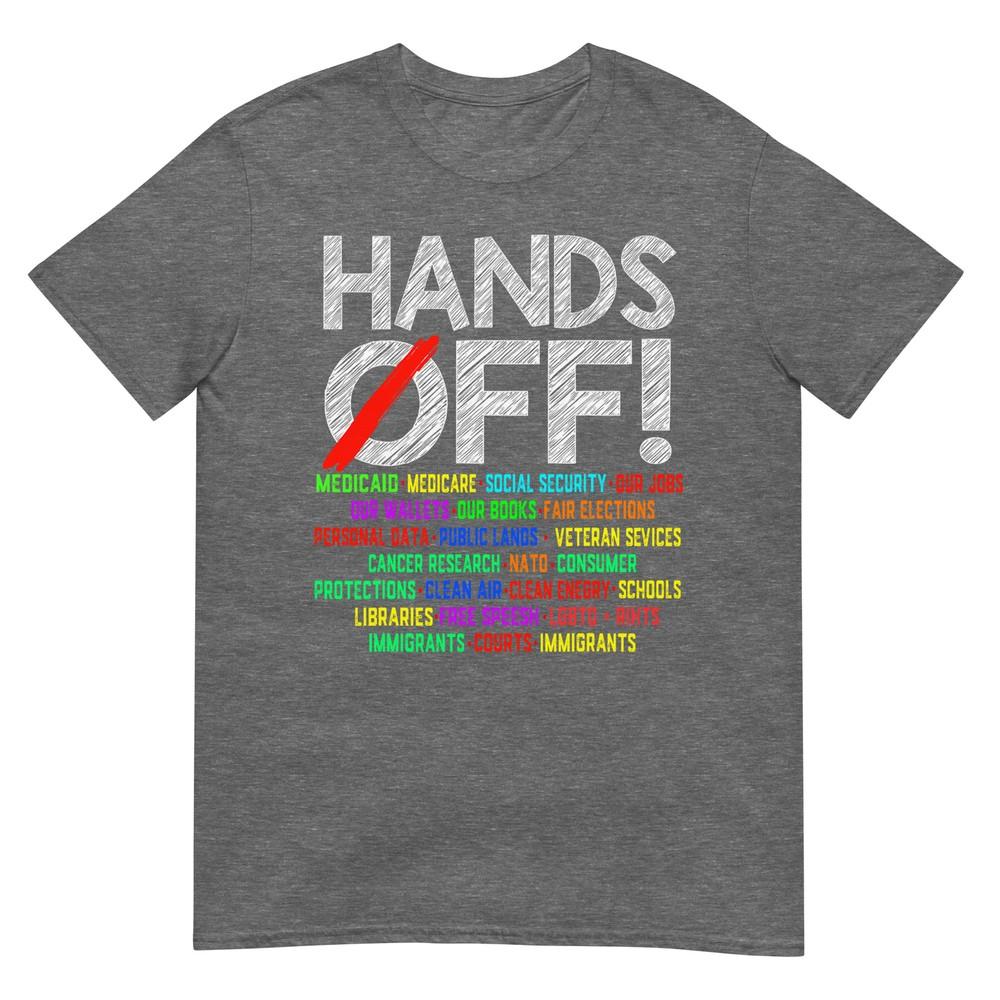 Hands Off Protest Social Security And Medicare Protest TShirt
