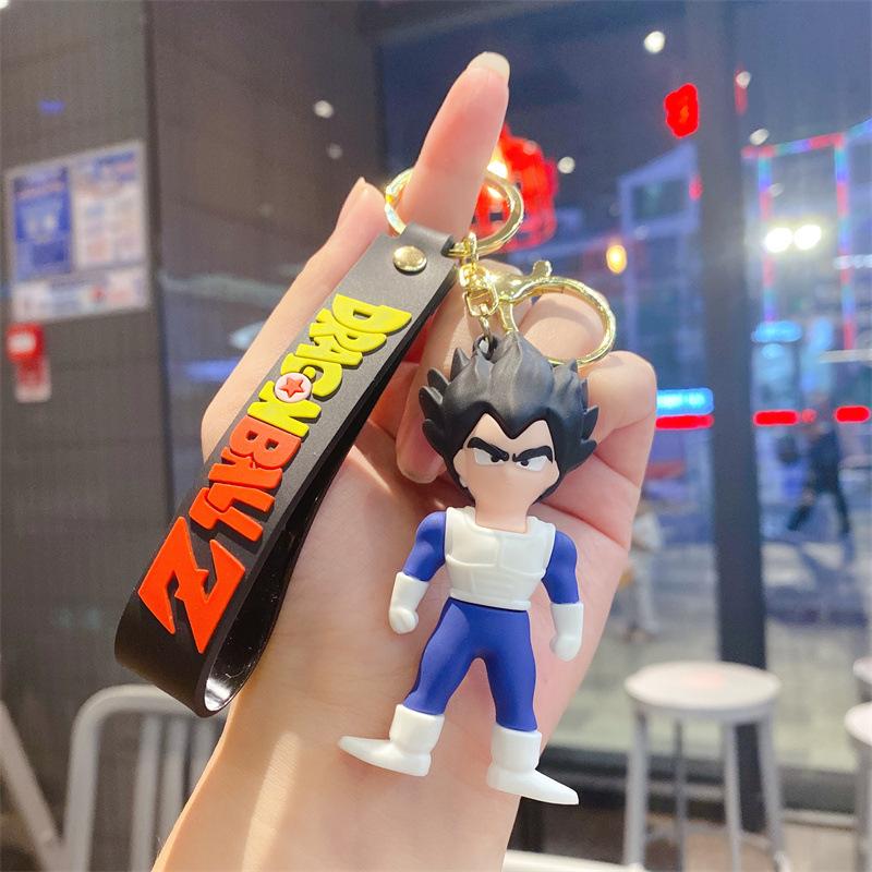 

Мультфільм Анімація Dragon Ball ПВХ Брелок, Брелок для ключів автомобіля, Підвіска для сумки, Лялька-підвіска, Кільце для ключів.