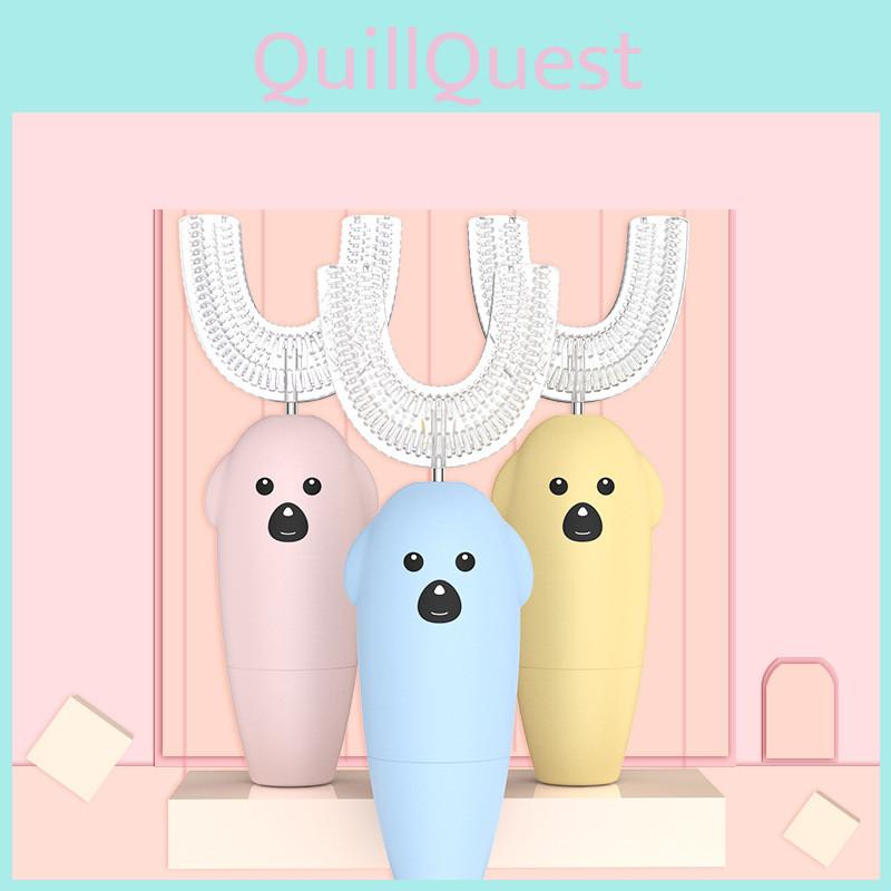 Gentle Electric Toothbrush For Kids Featuring Safe Silicone Design And Automatic Functionality