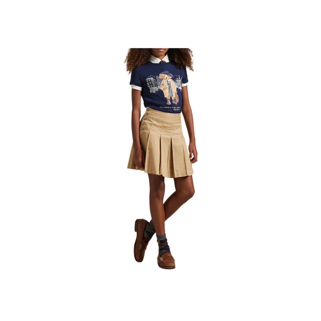 Polo Ralph Lauren Polo Bear Cotton Knit T-Shirt Kids tops 313979033-001