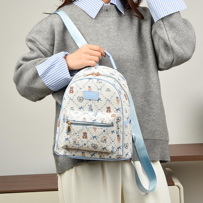 

Модний дорожній рюкзак великої місткості зі стильним принтом