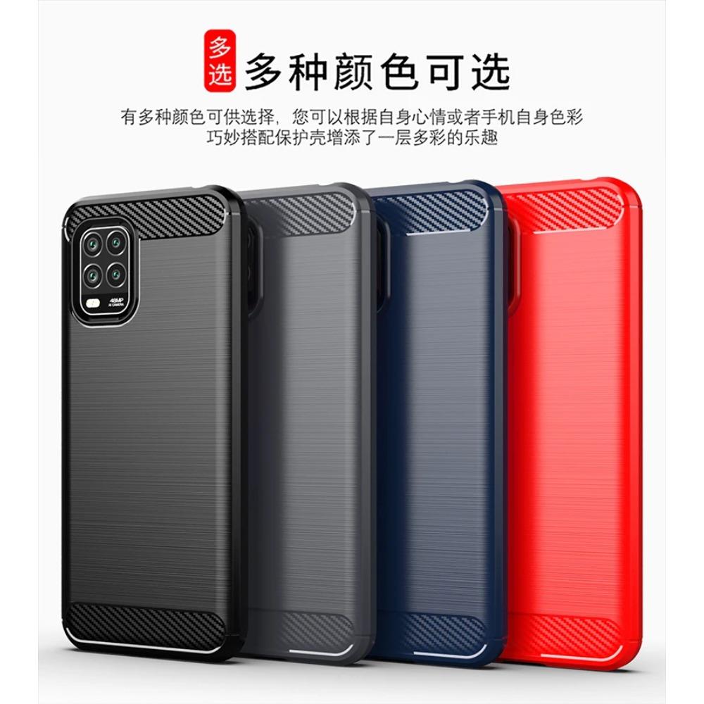 For Xiaomi Mi 10 Lite 5G Case Rubber Bumper Silicone Carbon Fiber Cover For Xiaomi Mi 10 11 Lite 5G Case For Xiaomi 11T Pro Case