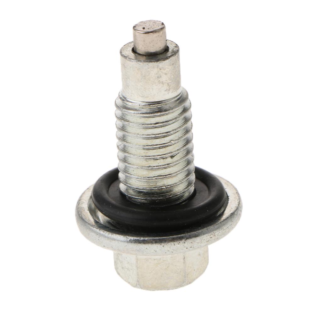 Magnetic Oil Drain Bolt Metal Engine Oil Pan Plug Gasket Anti Friction Oil Plug for Car Maintenance