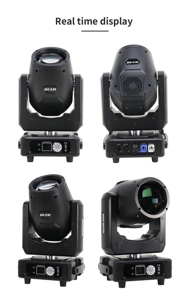 Beam 7r Mini 230w Atmosphere Mobile Stage Light with Aperture Rainbow LED Spotlight Dmx DJ Bar Party Wedding Christmas Atmosphere