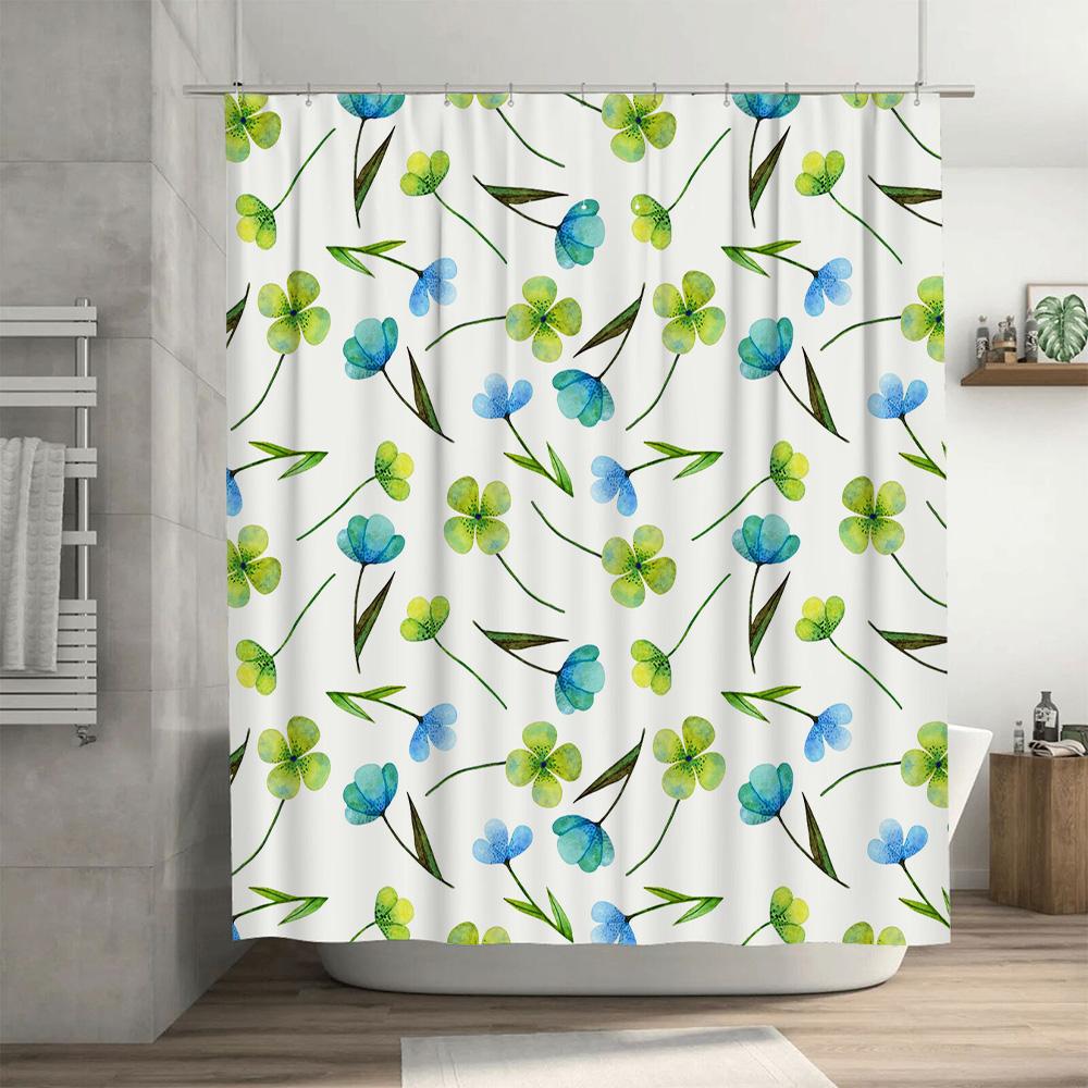 Luxury Horse Print Shower Curtain Modern Black Gold Decor For Bathroom Waterproof Fabric Perfect Gift Idea (Size: 180X240Cm)