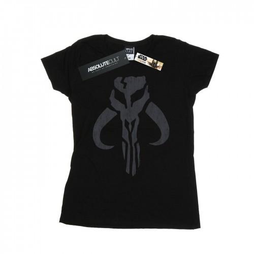 Star Wars Womens/Ladies The Mandalorian Banther Skull Cotton T-Shirt