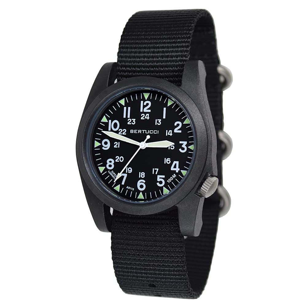 

Bertucci SPORTSMAN Военные часы 13350 Черные A-3P Мужские чёрный