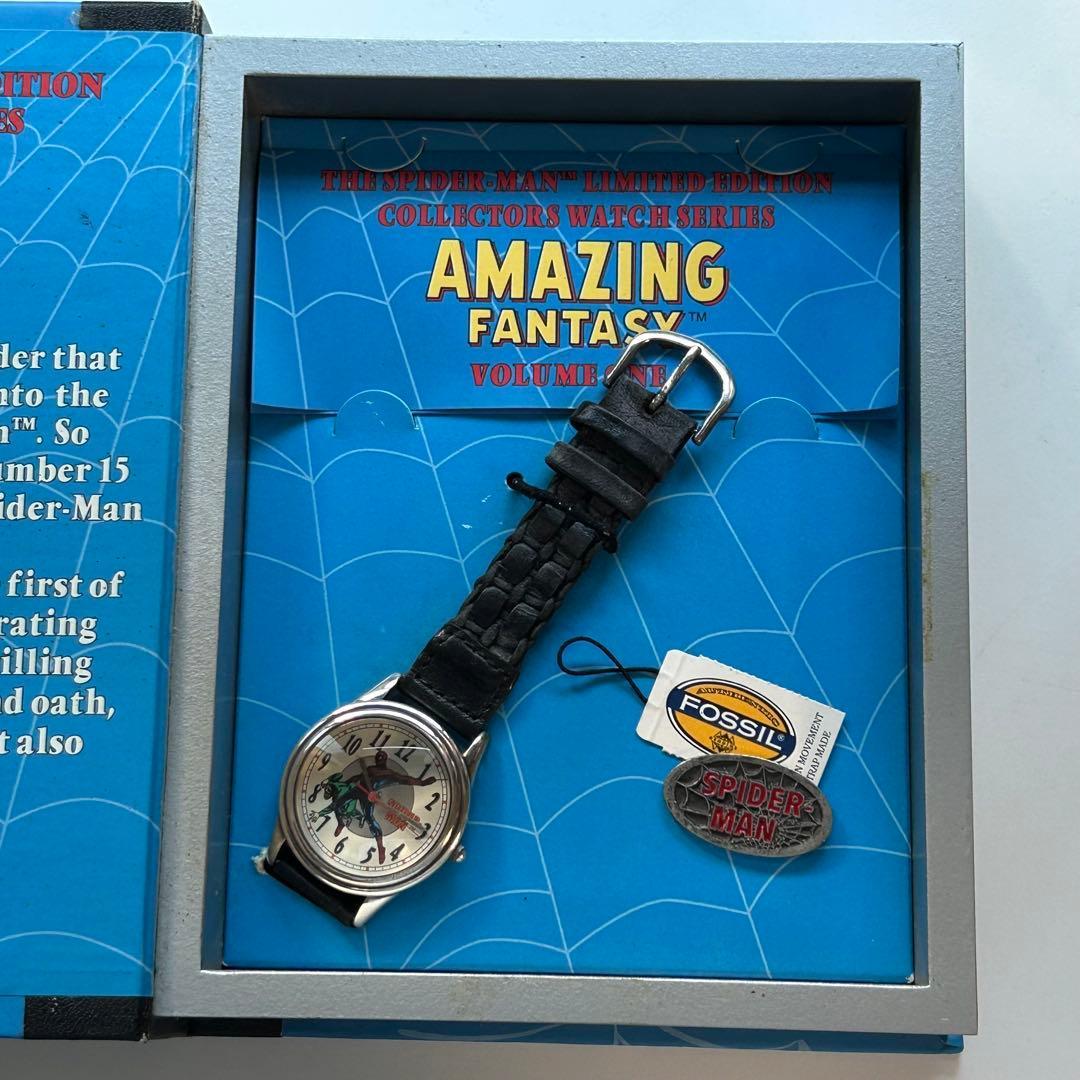 Used FOSSIL Spider-Man Limited Collector s Watch