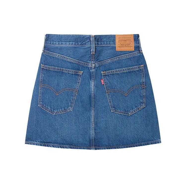 Levis Vintage A-Line Denim Skirt Women Skirts Blue A0986-0000
