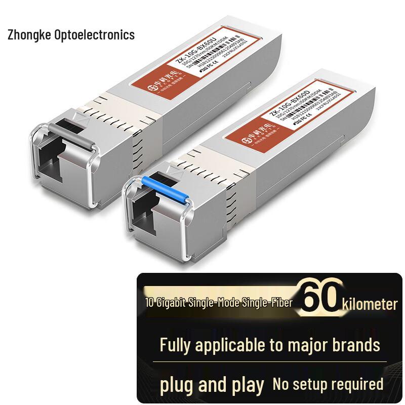 Zhongke Optoelectronics 10G SFP+ Optical Transceiver Module