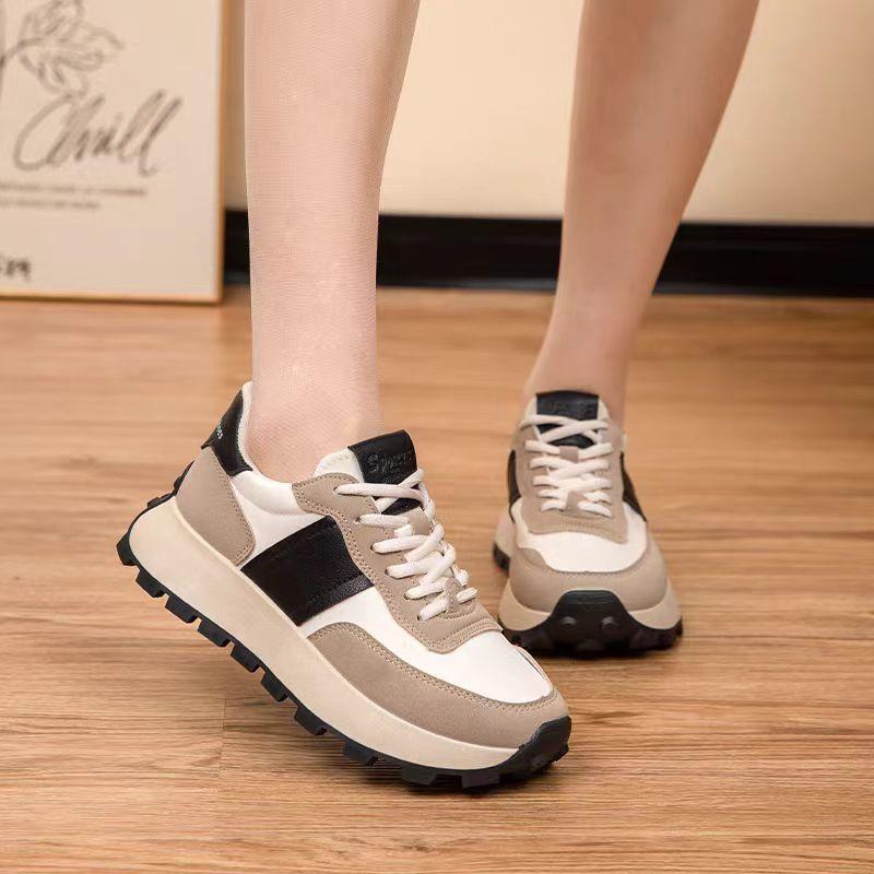 Women's Shoes Spring New Platform Dad Shoes Leisure Sports Travel Increased by Cortez