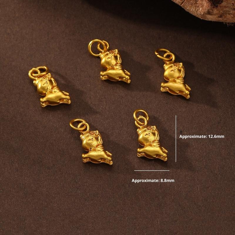 5Pcs Zinc Alloy Painted Pony Pendant Charms Diy Necklace Bracelet Earrings Accessorie