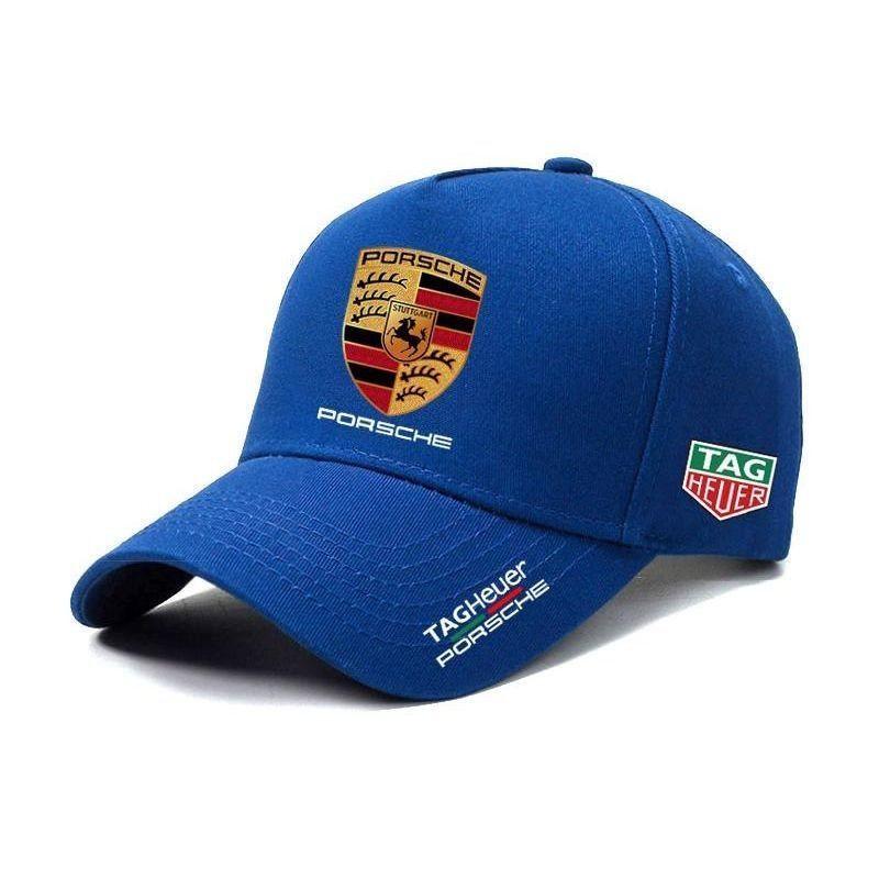 Bilemblem Baseballkeps Utomhus Casual Hatt Hip Hop Solhatt För Porsche Cayenne Panamera Macan Boxster Cayman 718 911 Klistermärke