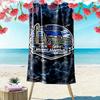 Hertha BSC Custom Name Print Beach Towel, Large Soft Quick Dry Towel for Beach Camping Swimming