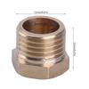 6pcs Pipe Inserts Pipe Stop with Hexagon User Friendly Brass Plug G1/4 Pipe Inserts Pipe Stop Set Simple Installation