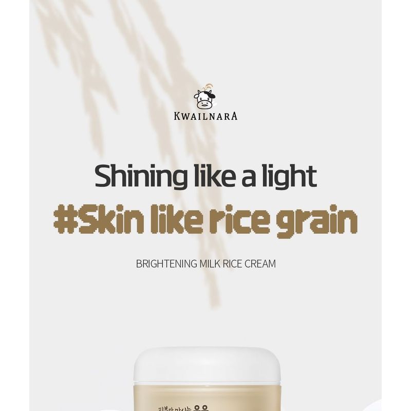 KWAILNARA Aufhellende Milch Reiscreme