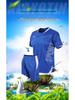 Korean Style Plus Size Summer V-neck Slim Fit Men's Casual Sportswear Set