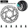 120mm 6 Holes Disc Brake Rotor Universal for VSETT 9 9+ for ZERO 8X 9 Electric Scooter Colorful Brake Disc Rotor With Screws