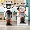 Motorradständer für 15-21", 381-533,4 mm Vorderrad, Verstellbare Motorradwippe 816,5 kg Tragkraft Orange