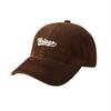 Original PVC Corduroy Baseball Cap Factory Direct Unisex Korean Version New Letters Embroidered Soft Top Duck Tongue 6-panel
