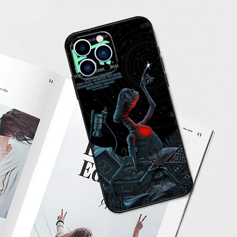 E.T. The Extra Terrestrial Movie Case For iPhone 17 Pro Max 17 Air 11 14 15 16 Pro Max 12 13 Mini 16 Plus 16e Phone Cover