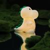 Luz Noturna LED Dinossauro de Silicone com Controle por Toque Luz de Atmosfera de Desenho Animado Suave para Crianças