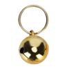 2pcs Gold Silver Tone Dog Hanging Bell Glossy Finished Pet Decorative Charm  Pet Hanging Decoration