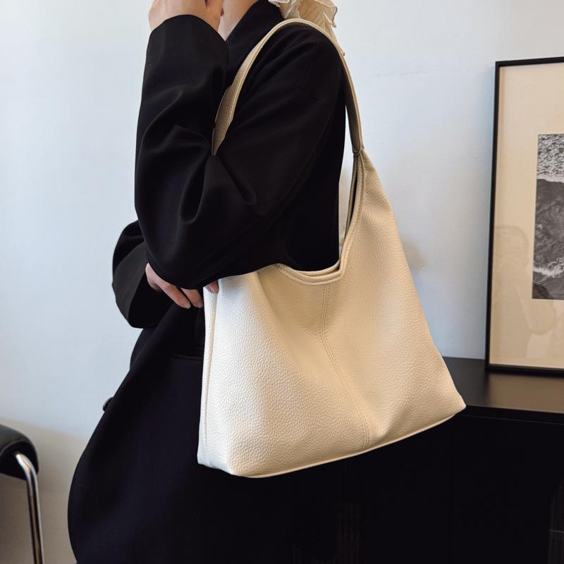 Portable Women's Versatile Fashion Shoulder Bag Casual Large-capacity Commuter Tote Bag