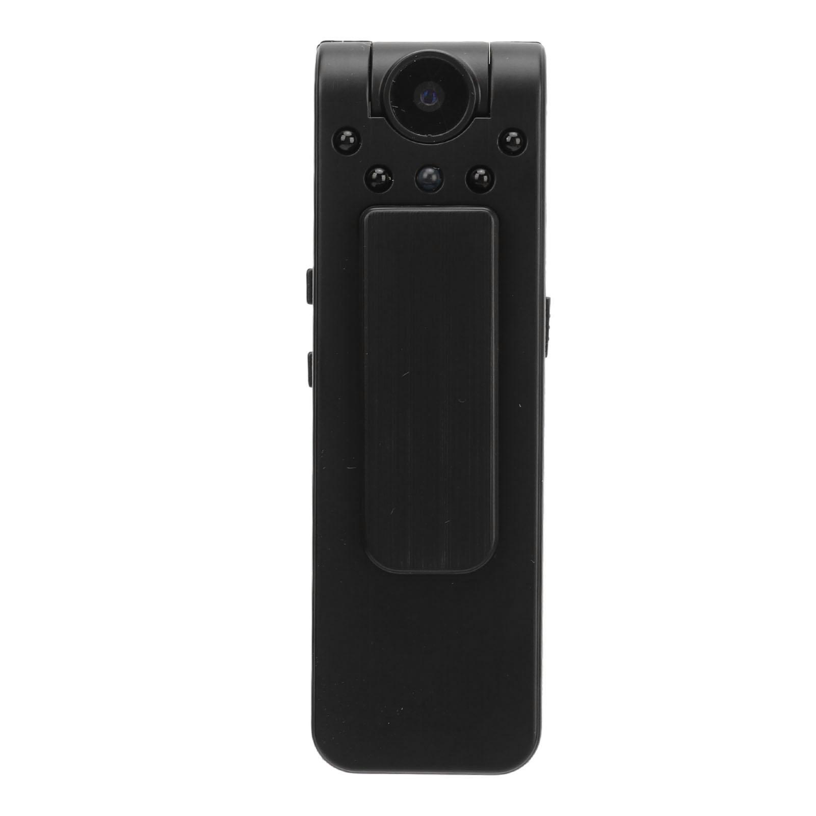 

Mini DV Camera 180 Degree Back Clip 1080P HD Night Vision Long Lasting 256G Small Memory Card