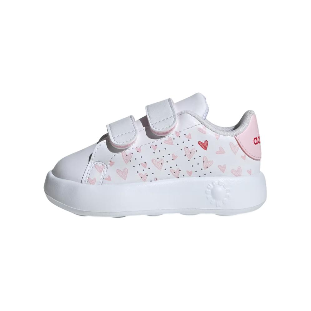 

Adidas Преимущество CF I День святого Валентина Детские кроссовки Бело-облачно-белый Прозрачно-розовый ID5289 25