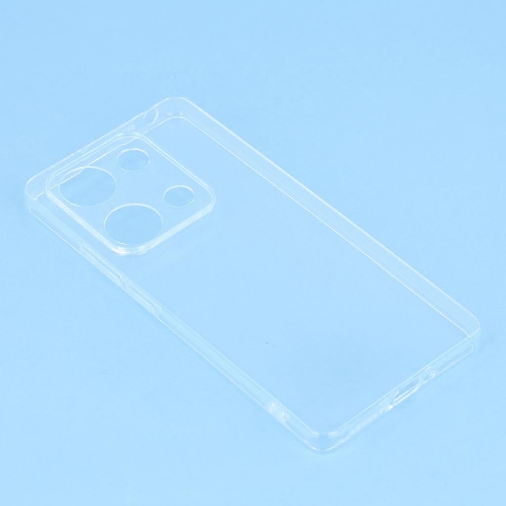 UNITHIN Für Xiaomi Redmi Note 14S 4G Hülle Ultradünn 0,7mm Klar TPU Anti-Sturz Handyhülle Präzise Aussparungen