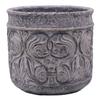 Dellki Luna Circle Dark LL WE04DG Pot, Gray, Size,