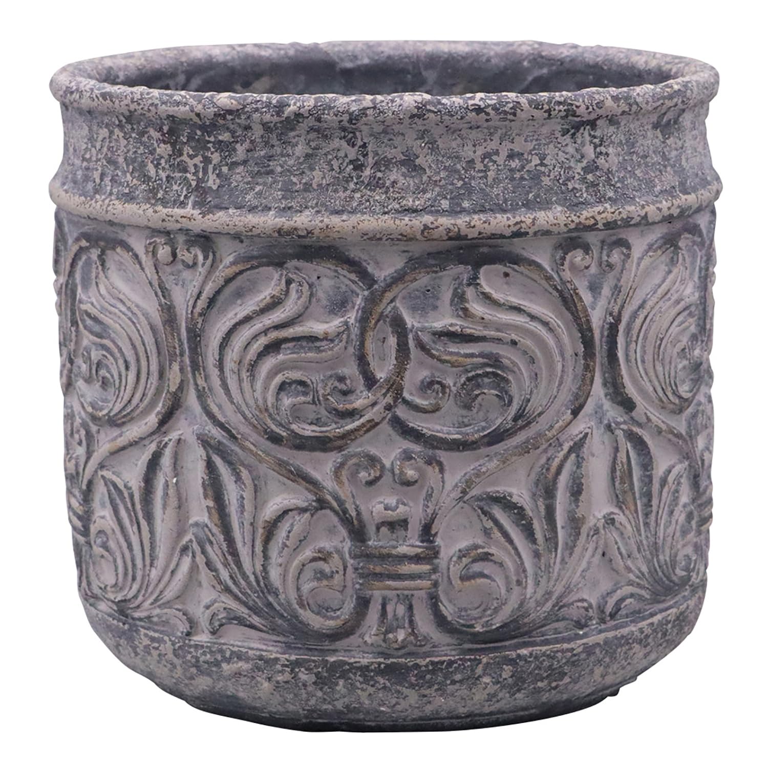 

Горшок Dellki Luna Circle Dark LL WE04DG, Серый, Размер,