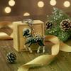 Ornate Goat Key Ring Acrylic Goat Bag Charm New Year Gift Goat Keychain  Festive Occasions