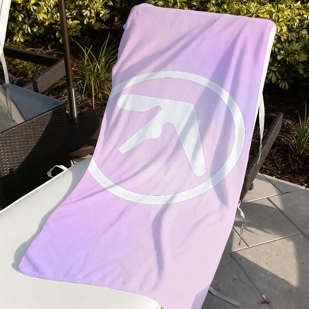 Hot Singer Electronic Master A-Aphex Twines Beach Towel For Beaches Yoga Studios Gyms Hot Springs Swimming Pools And Picnics